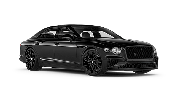JCT600 Service Teeside Bentley New Flying Spur Black Edition front three quarter in Onyx paint
